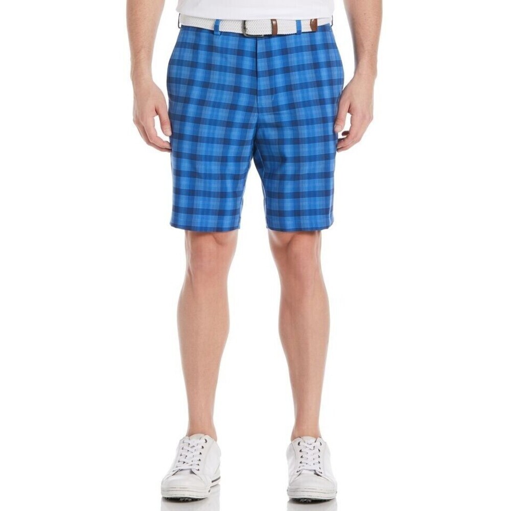 PGA Tour Men's Golf Shorts Moisture-Wicking Stretch Peacoat Royal Blue Size 42